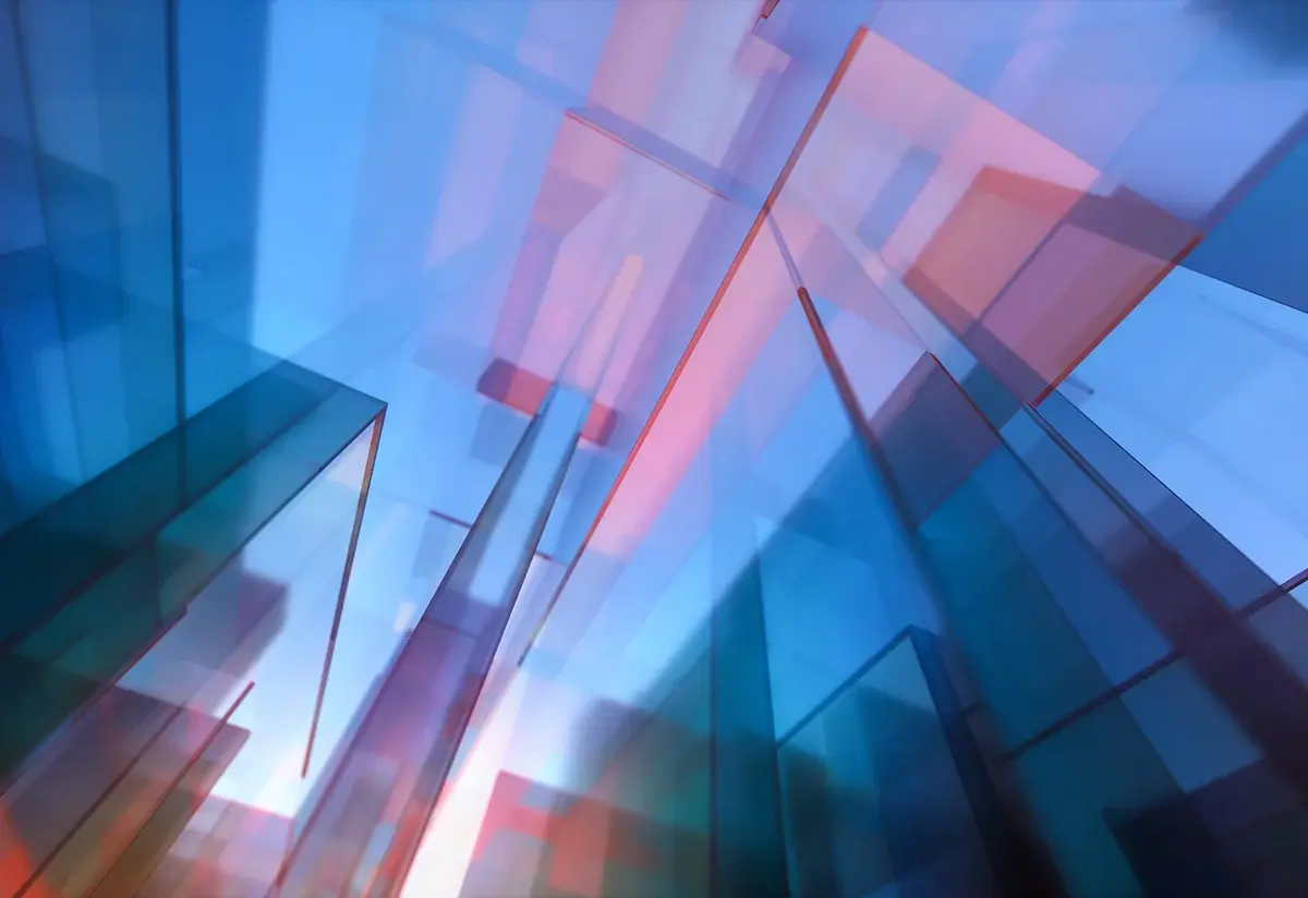 Abstract-tech-building-cyber-web